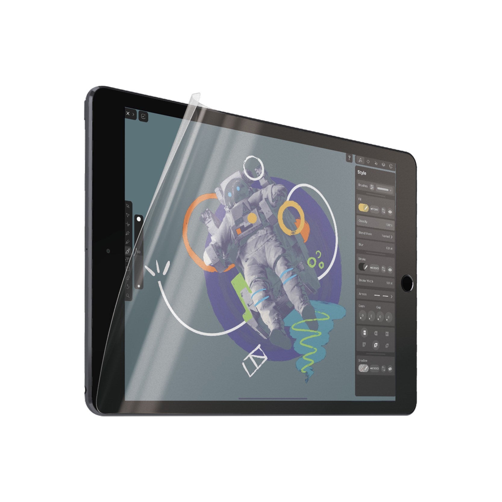 PanzerGlass® GraphicPaper® Screen Protector iPad 10.2'' (2019-2021) | Ultra-Wide Fit